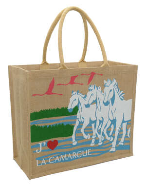 Product image Jute canvas bag with 