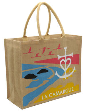 Product image Jute canvas bag with 
