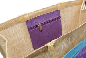 Product image Jute canvas bag with 