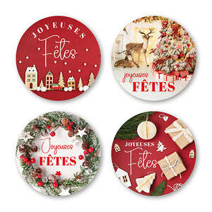 Product image Happy Holidays Labels