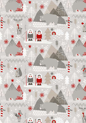 Product image "North Pole" Gift Wrap Rolls