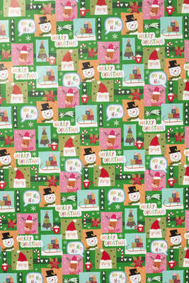 Product image "Green Colored Snow" Gift Wrap Rolls