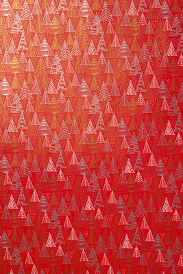 Product image Red Silhouette Tree Wrapping Paper Rolls