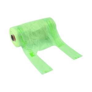 Product image GREEN carrier bags in flat rolls