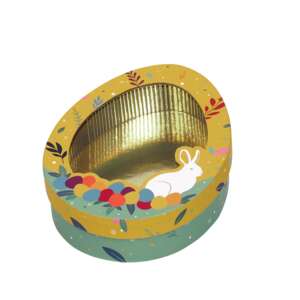 Product image Egg-shaped cardboard box for a sweet treat hunt