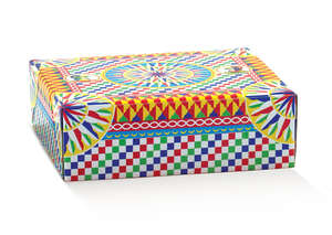 Product image Cardboard box with "Mediterraneo" pattern