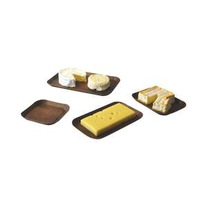 Product image Dark wood-effect trays for cheese