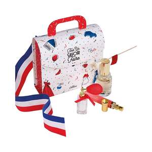 Product image Rectangular schoolbag-shaped cardboard box: A WHOLE COUNTRY OF EXPERTISE