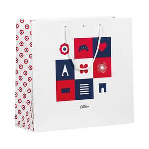 Product image TRICOLOR CHECKERED paper bag