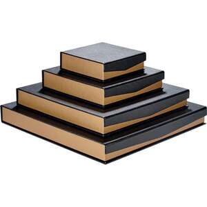 Product image Square cardboard box of chocolates, 3-4, 6, or 7 rows