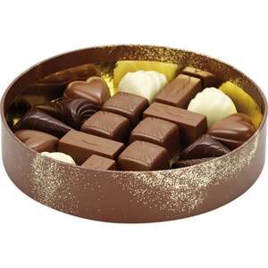 Product image Round cardboard basket, POUDRE D'OR brown