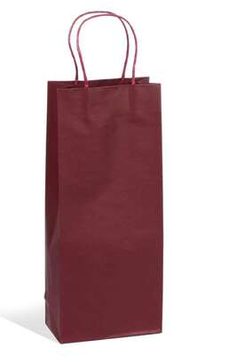 Product image Bottle bags with twisted handles, 1 or 2 bottles