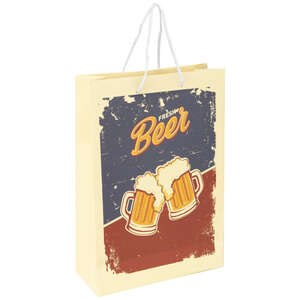 Product image 3-bottle cardboard bag with window – Fresh Beer