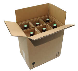 Product image Shipping carton for 6 bottles of 75 cl