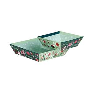 Product image Square cardboard basket WINTER GARDEN