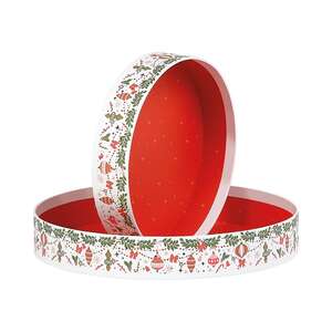 Product image Round cardboard basket - VERY LONG FOR CHRISTMAS