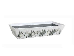 Product image Small rectangular "Snowy Village" banneton