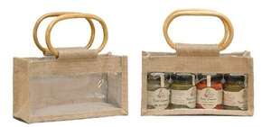 Product image Jute bag for 3 jars x 250 or 125 gr
