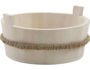 Product image Wooden Basket Ø 19 h 7 cm