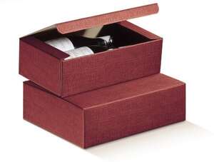 Product image Milan Bordeaux cardboard box 3 bottles