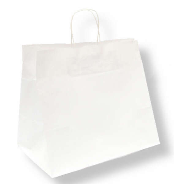 Product image CATERING BAGS with twisted handles, white