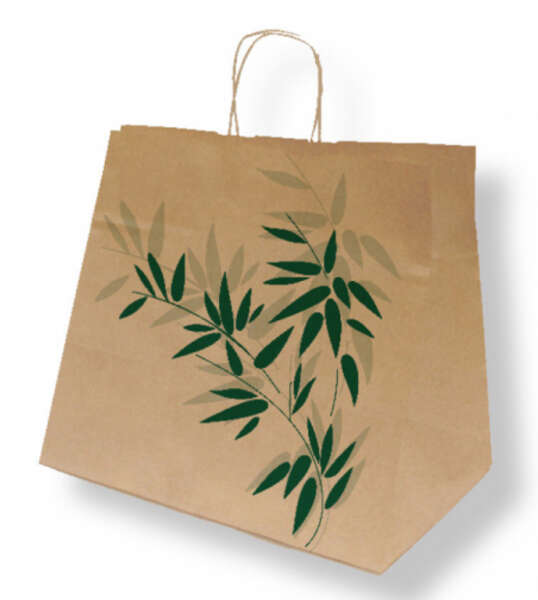 Product image CATERING BAGS featuring decorative design and twisted handles