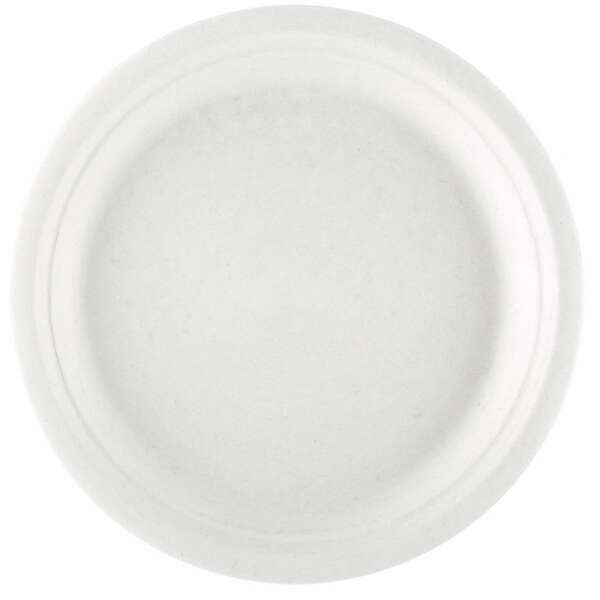 Product image BIODEGRADABLE white plate
