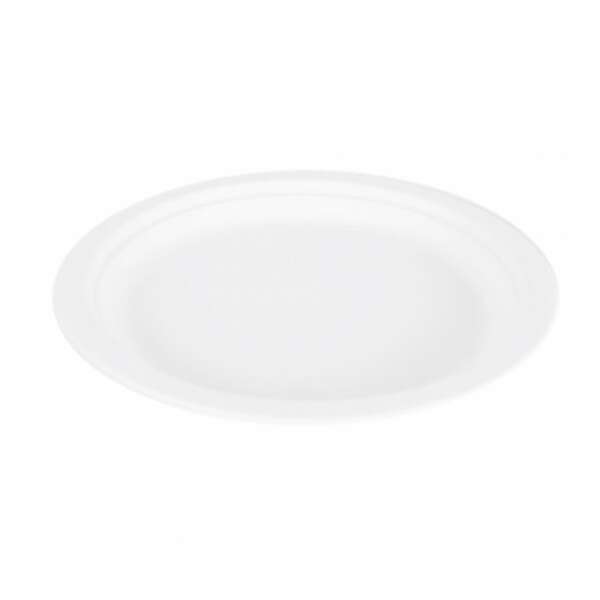 Product image BIODEGRADABLE white plate