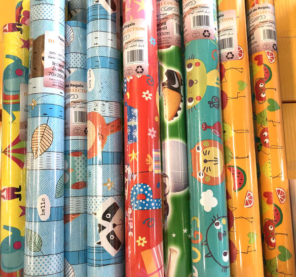Product image Pack of rolls of gift wrap