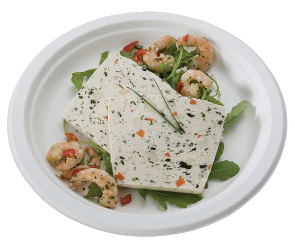 Product image Pack of 50 100% natural round plates