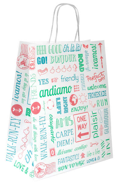 Product image Kraft paper bag with 