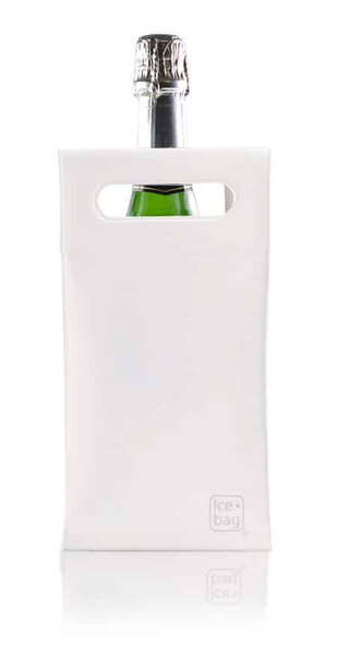 Product image SQUARE ice bag, black or white