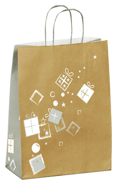 Product image Christmas party kraft paper gift bags