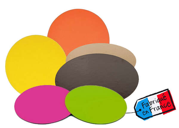 Product image Double-sided round cake base from the Colours Collection