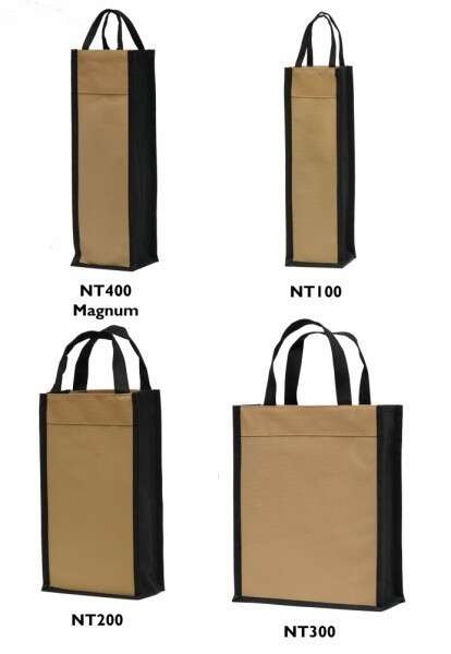 Product image Reusable non-woven bottle's bag  