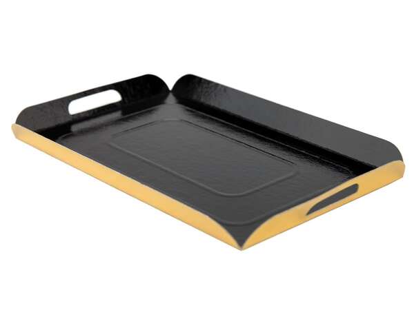 Product image Gold/Black Folded Tray