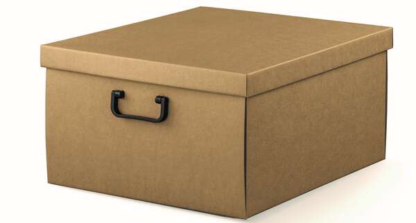 Product image Cardboard storage box