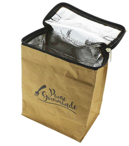 Product image Kraft cardboard isothermal cooler bag 