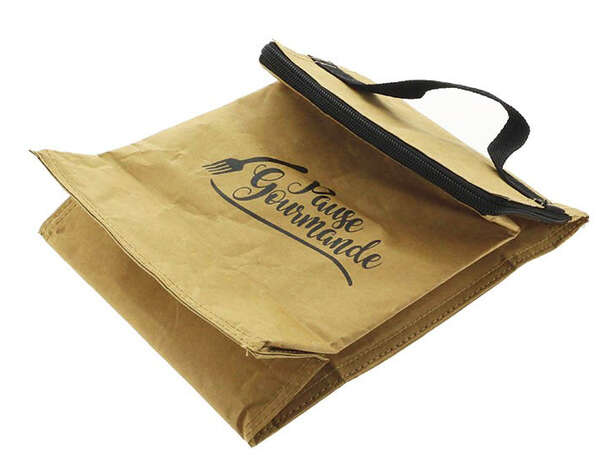 Product image Kraft cardboard isothermal cooler bag 