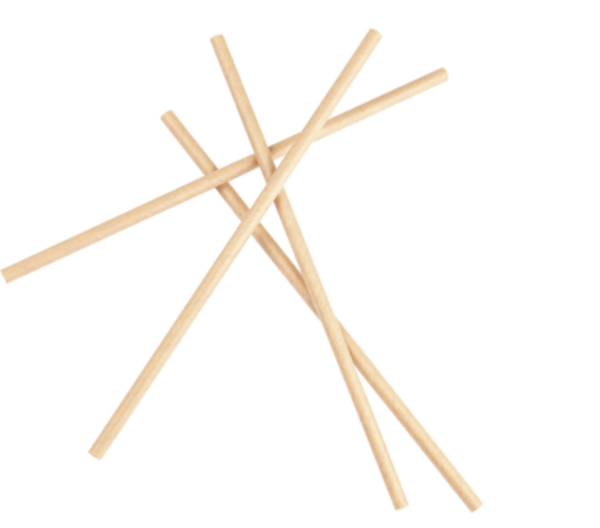 Product image 250 kraft paper straws, natural