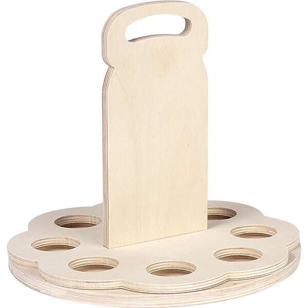 Product image Rotating beverage holder for 8 long neck beer bottles