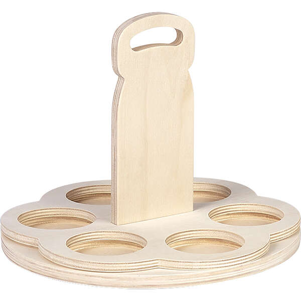 Product image Rotating beverage holder for 6 Steinie beer bottles