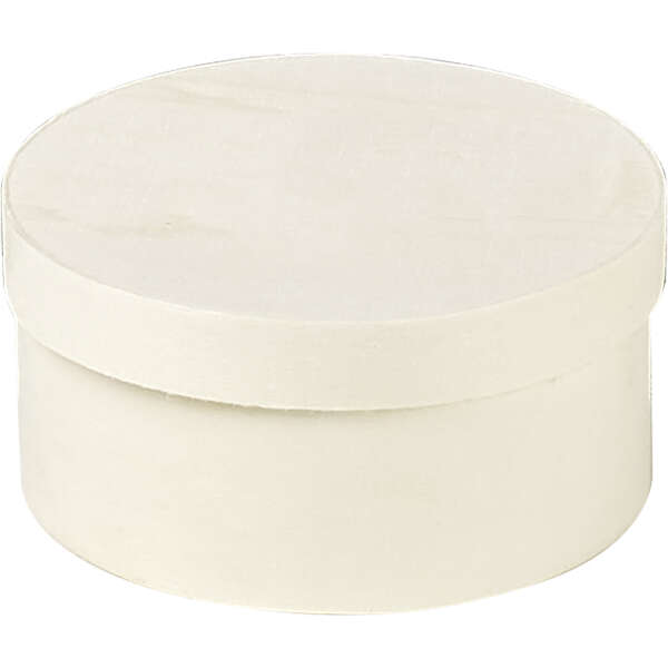 Product image Natural wood box, round