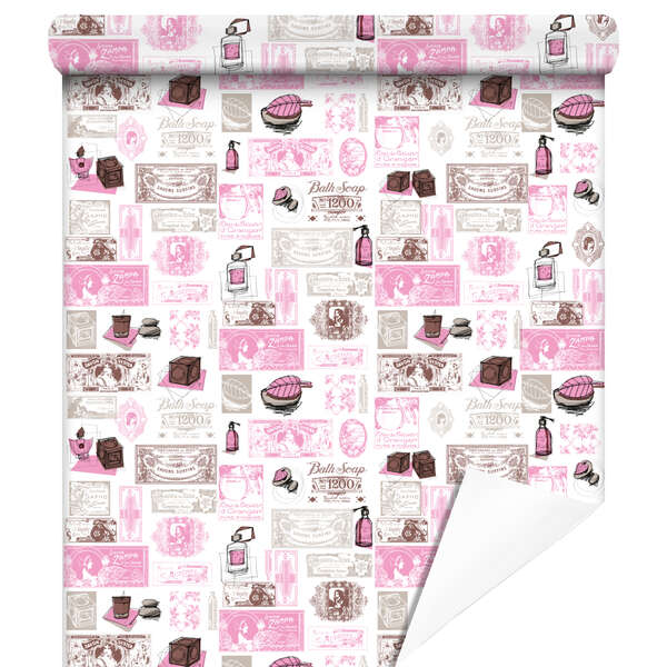 Product image Roll Gift wrapping Fragrances pink/gray