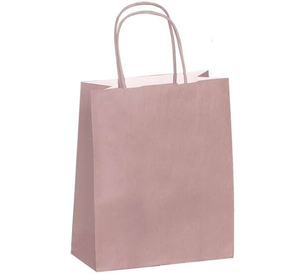 Product image Kraft paper bag, powder pink