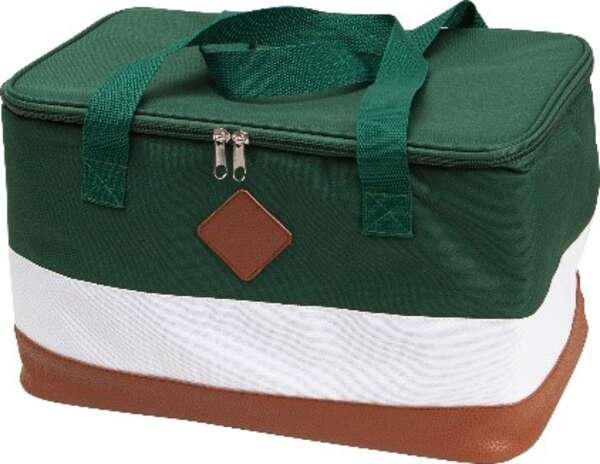 Product image 600D isothermal cooler bag, green 