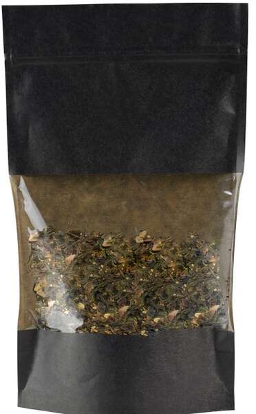 Product image Zip sachets with window, black