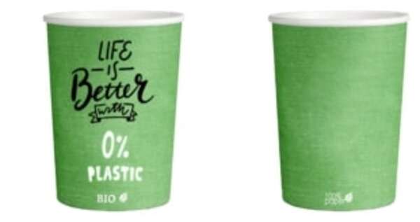 Product image 50 x 100% plastic-free cups 
