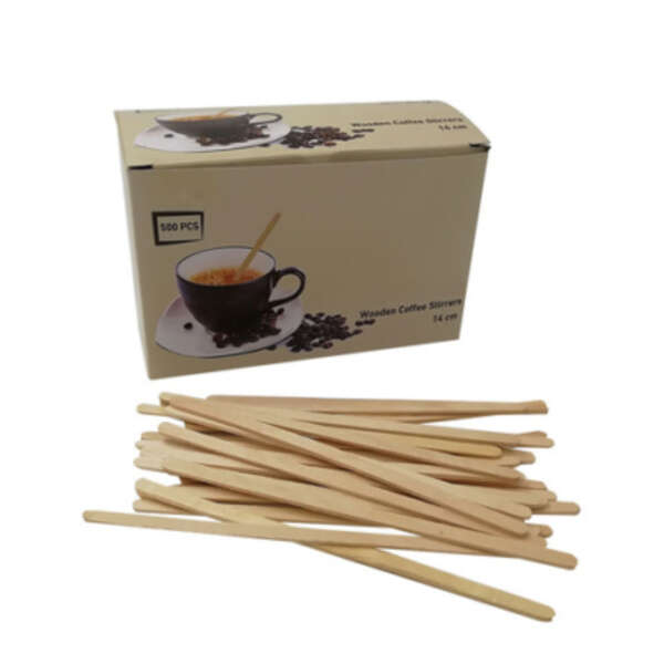 Product image 1000 wooden stirrers 11cm