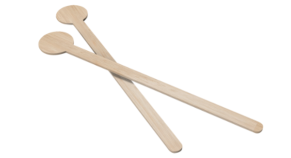 Product image 500 spoon-shaped wooden stirrers 